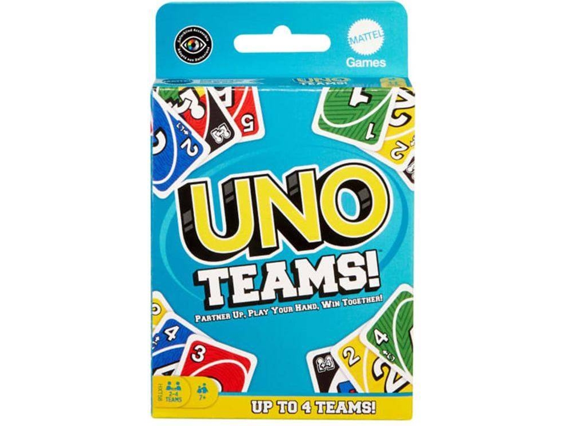 Jogo de Cartas de Cartas UNO Teams (Idade Mínima Recomendada:7 Anos)