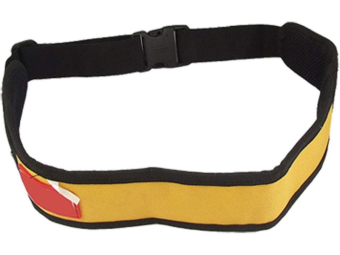 Cinto de Ferramentas Ajustável em Nylon Preto e Amarelo CHABERLU (491d6e4b2fec5c61de489d79be39a078)
