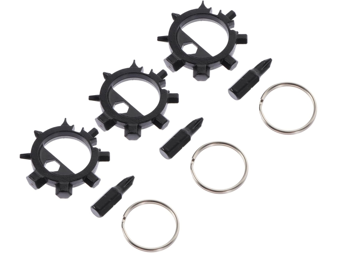 Jogo De 3 Peças De Ferramentas Manuais Em Aço Inox, Chave De Fenda Para Bicicleta, Ideal P Gokoco