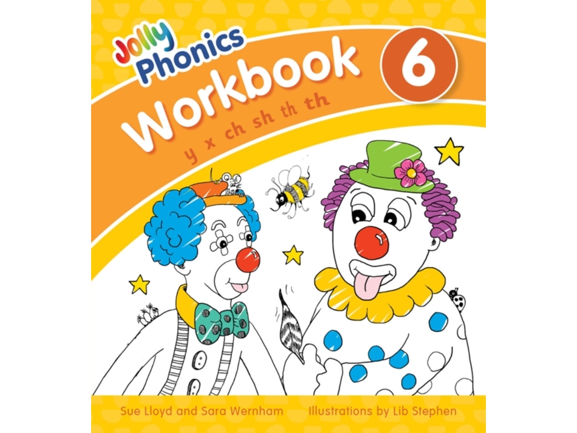 Livro Jolly Phonics Workbook 6 de Sara Wernham e Sue Lloyd (Inglês)