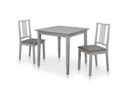 Dining Set, Dining Sets Vidaxl Cinzeto Madeira