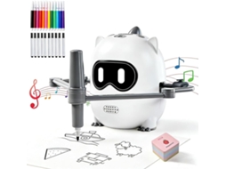 Robô De Desenho Para Crianças Com Reconhecimento De Câmera, Com 100 Cartões Czhhmart
