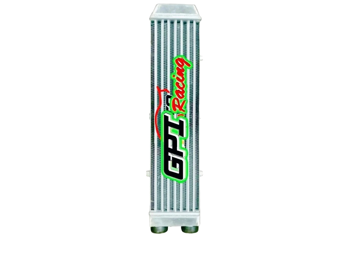 Intercooler Alumínio 21.6x5.5x2.75, Entrada/saída 51mm/2, Design Aletas Delta Oem