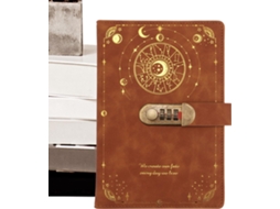 Caderno Genérico Com Cadeado A5 Diário Viagem Privacidade Para Crianças, Adultos, Adolescentes, Estudantes,