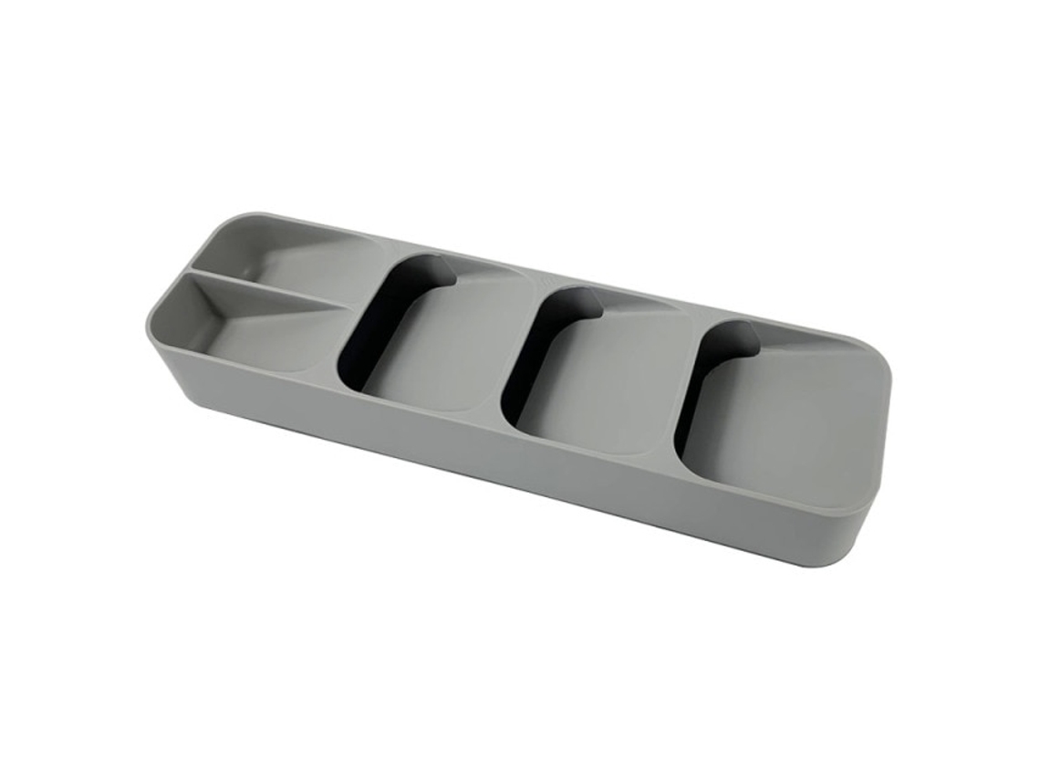 Organizador de gavetas para talheres de cozinha Slowmoose, bandeja para secagem de talheres e colheres