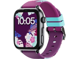 Smartwatch SAVEFAMILY SaveWatch Plus 2 para Crianças (Silicone - Preto/Roxo)