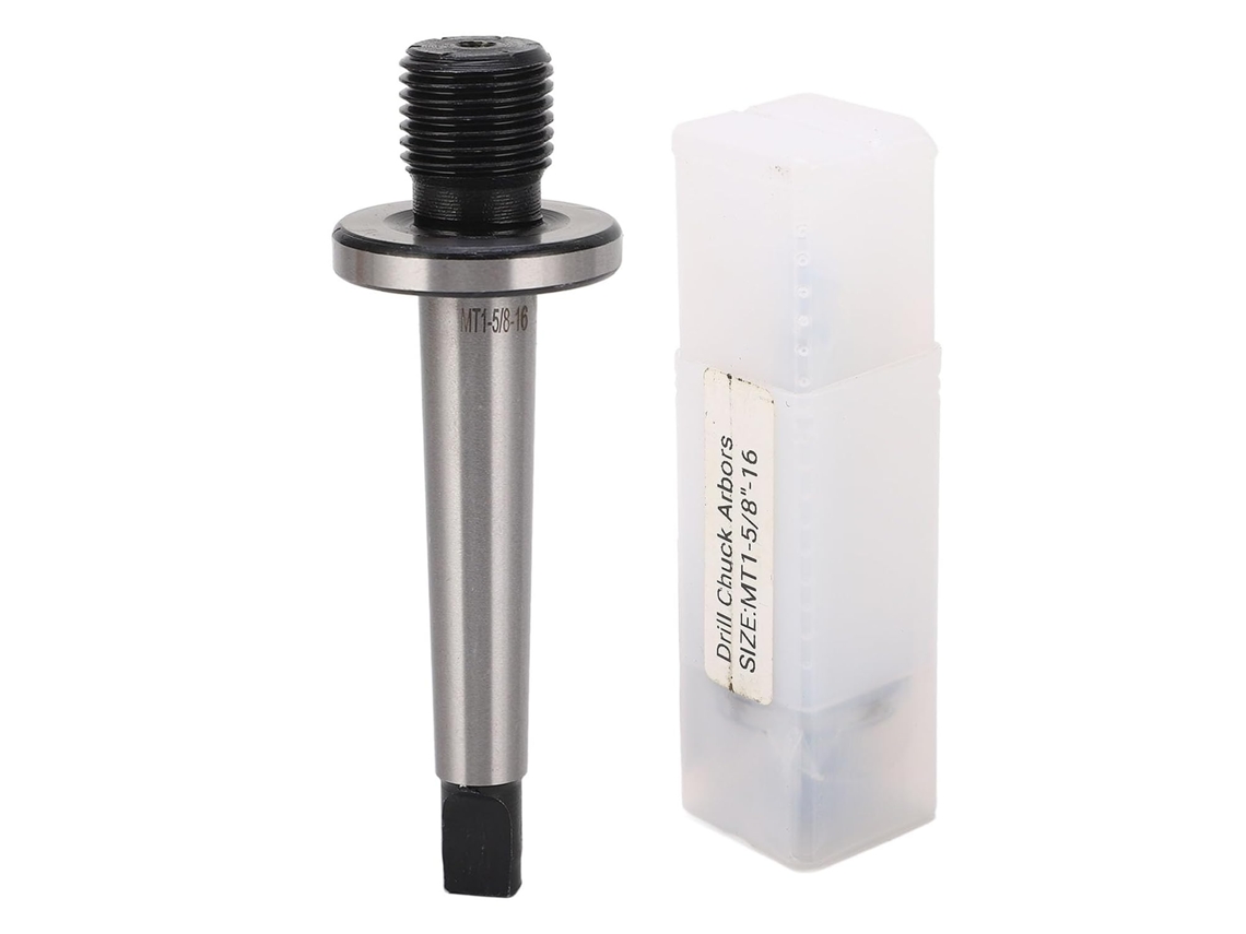 Adaptador De Eixo Mandril Mt1, Com Haste 5/8 Polegada E 16 Roscas,