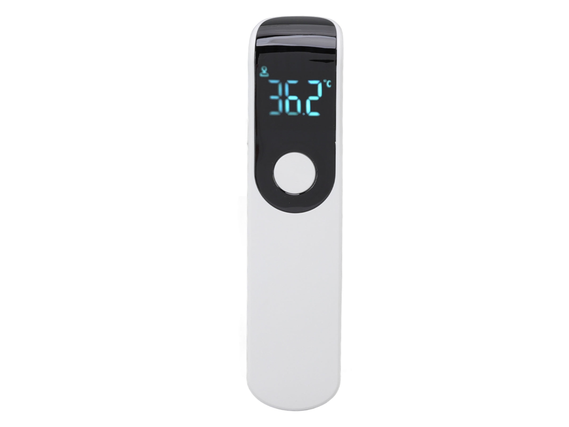 Pistola De Temperatura Infrarroja Digital Sin Contacto Portátil Termómetro Frontal Para Hotel Hogar Blanco