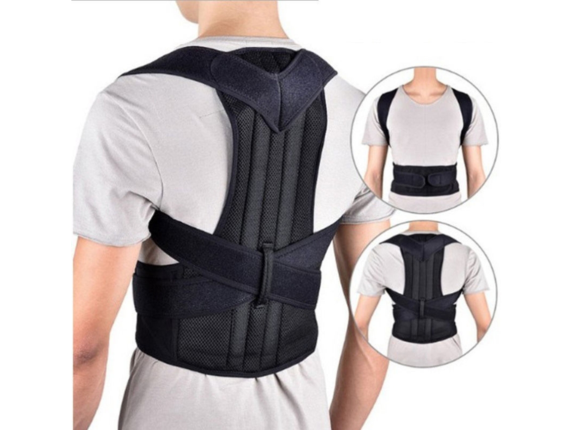 Cinto Corretor Postural De Apoio Lombar, Respirável, Tamanho Xl.