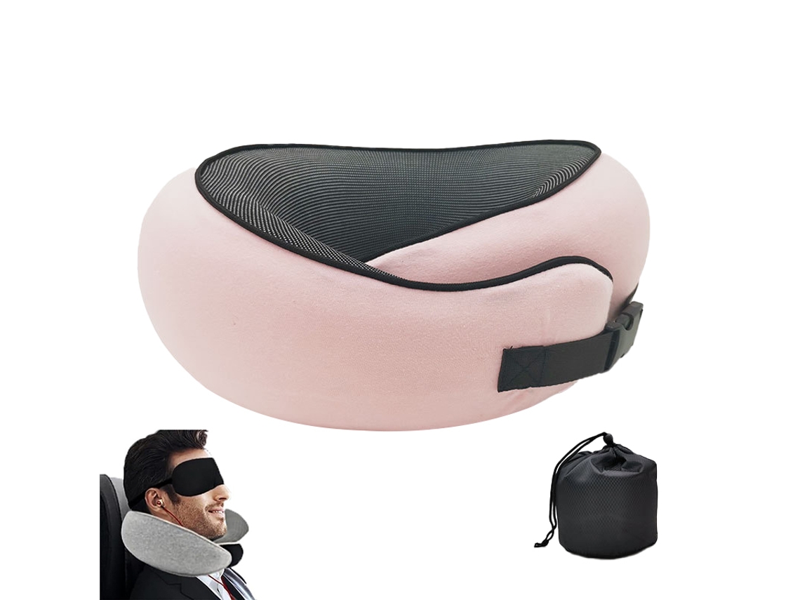 Pílula De Viagem Para Viagens, Travesseiro Dobrável Em Forma De U, Travesseiro De Espuma Viscoelástica Para Viagens Aquaforge