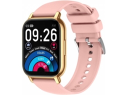 Smartwatch Yizhood P66 1.85 Inch Bluetooth Chamada Ip68 À Prova De Água (android E Ios Rosa)