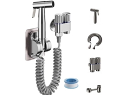 Kit De Ducha Higiênica Com Controle De Pressão, Acessório Para Chuveiro