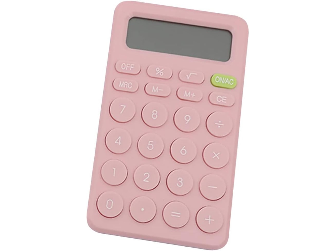Calculadora Portátil Para Estudantes E Uso No Escritório, Compacta E Leve, Ideal Para Escola, Contab Gokoco
