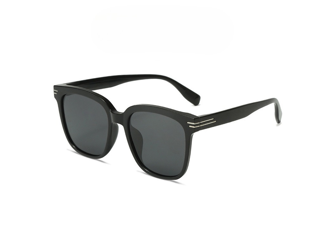 Óculos De Sol Vintage,lentes Nylon Polarizadas Uv400 Proteção Contra Reflexos Preto Hexinyigjly