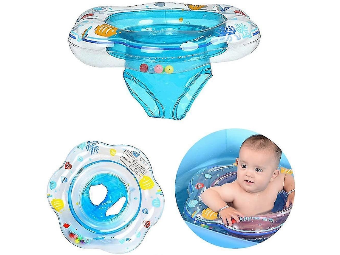 Boia De Banho Inflável Para Bebês, Boia De Banho Inflável Para Bebês Com Assento Compatível Com Bebês/crianças De 6 A 36 Meses, 52 Cm -aquaforge