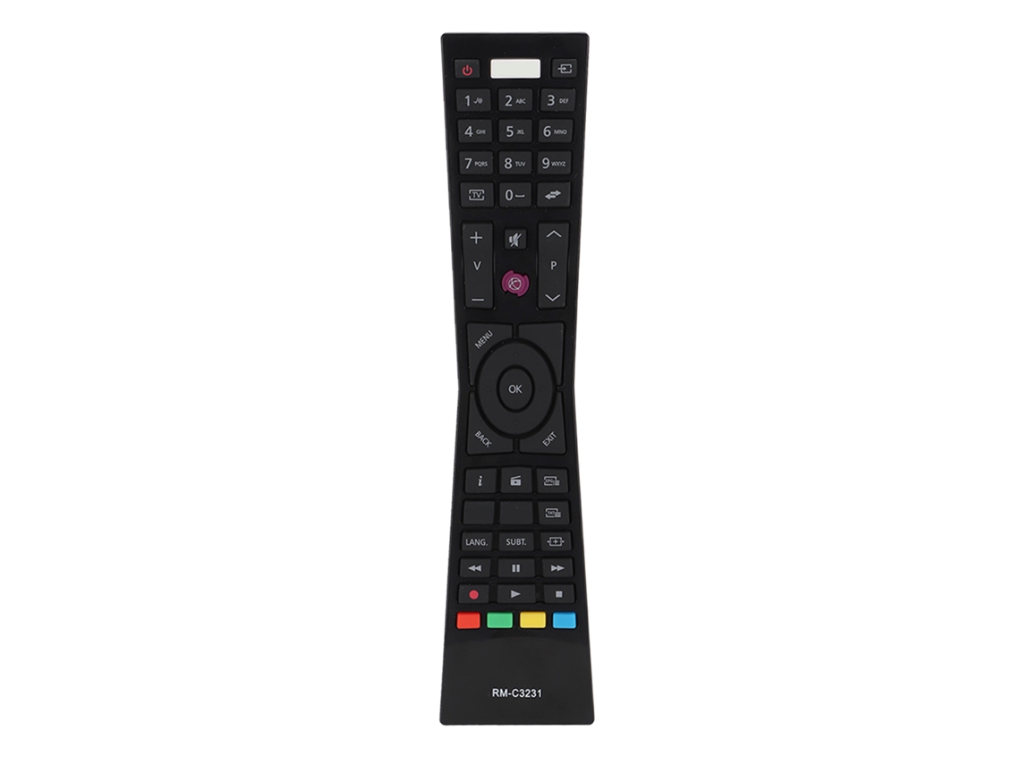 Aetheria controle Remoto Substituto para Tv Jvc Rm c3231 Compatível com Lt 32c660 Lt32c660