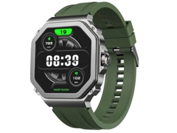 Relógio Inteligente Bluetooth 1.43 Amoled Frequência Cardíaca T63 Mensagem De Oxigênio No Sangue Push Modo Multiesportivo Verde Yizhood