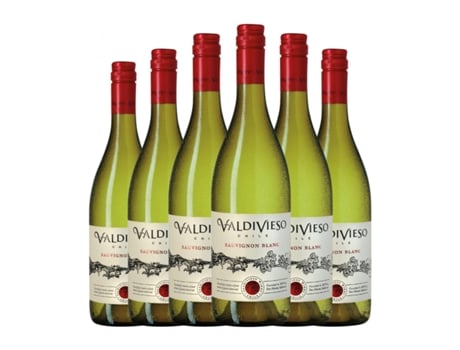 Vinho branco VALDIVIESO Sauvignon Branca Valle Central (0.75 L - 6 Unidades)