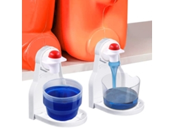 Conjunto De 2 Porta-copos Para Detergente Em Pó E Coletores De Gotas De Detergente Sunny Spaces