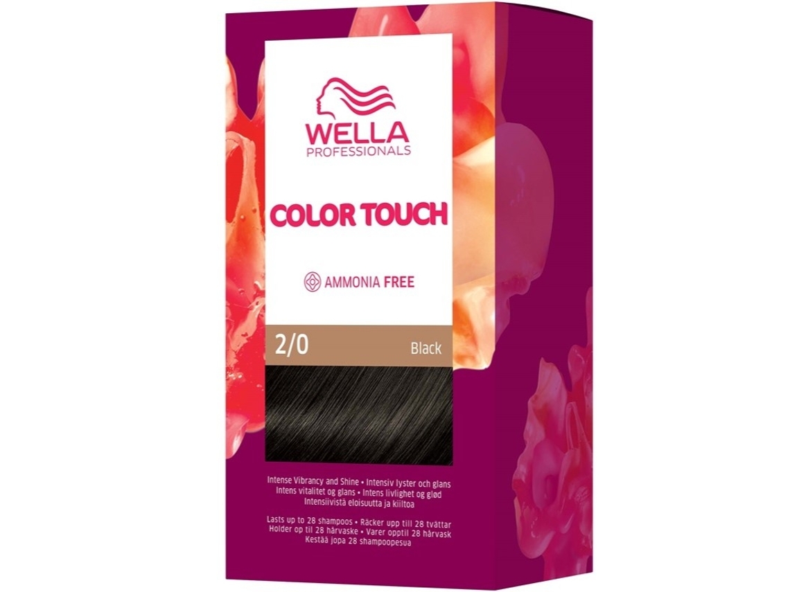 Color Touch Pure Naturals 2/0 Preto WELLA