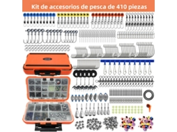Kit de Pesca Profissional MDUG (410 Peças)