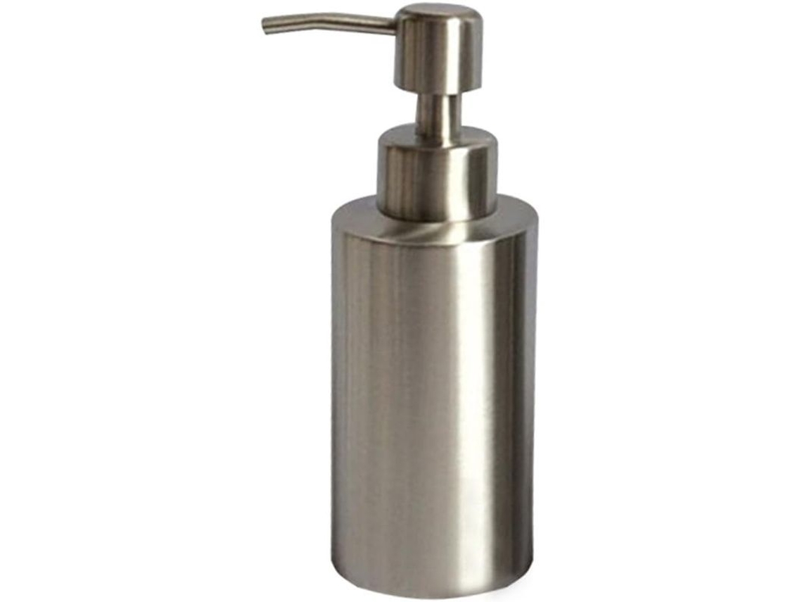 Dispensador De Jabón Manual De Acero Inoxidable 304 Con Bomba Espumante Para Baño Y Cocina 250ml
