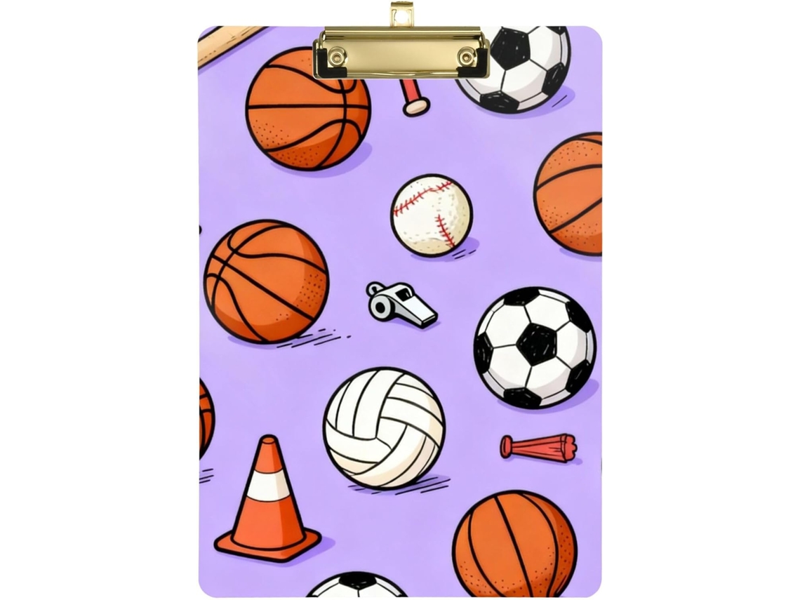 Prancheta Com Pinos Tamanho A4, 31, 75x 22, 86cm 12, 5x 9 Polegadas, Perfil Baixo, Ideal Assistência Social