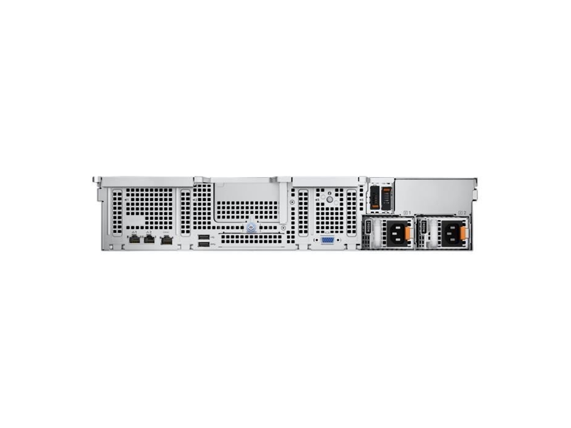 - DELL DELL Poweredge R550 Servidor Montável em Rack 2U 2 Vias 1 X Xeon Silver 4314 / 2,4 Ghz 32 Gb de Ram Sas Quente