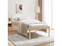 Vidaxl Cama Para Idosos 90x200 Cm Pinho Maciço