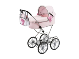 Reig - Carrinho De Boneca Bebe-paseo Classic Vintage Rosa, - Rer12151