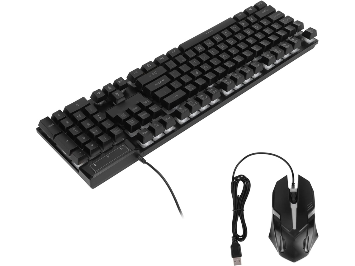 Teclado E Conjunto Para Jogos Com 104 Teclas E Retroiluminação Led, Modelo D500