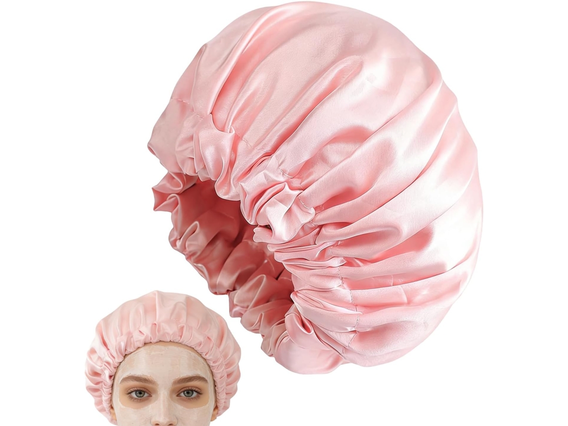Touca De Banho Reutilizável Feminina, Impermeável E Elástica, Ideal Para Mulheres, Senhoras, Amigas, Colegas, Spas, Casa