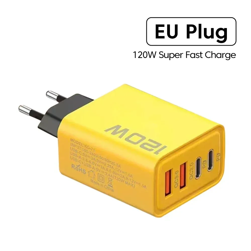 Conector De Carregamento, 120w, Pd, Tablet, Adaptador