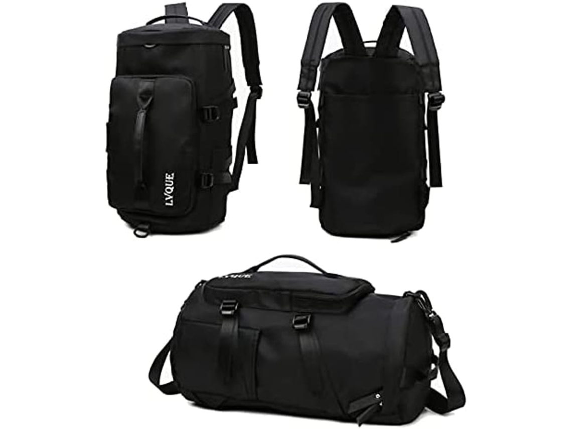 Saco De Academia Feminino Com Compartimento Para Sapatos, Mochila Duffel Impermeável Para Viagem E Fim De Semana
