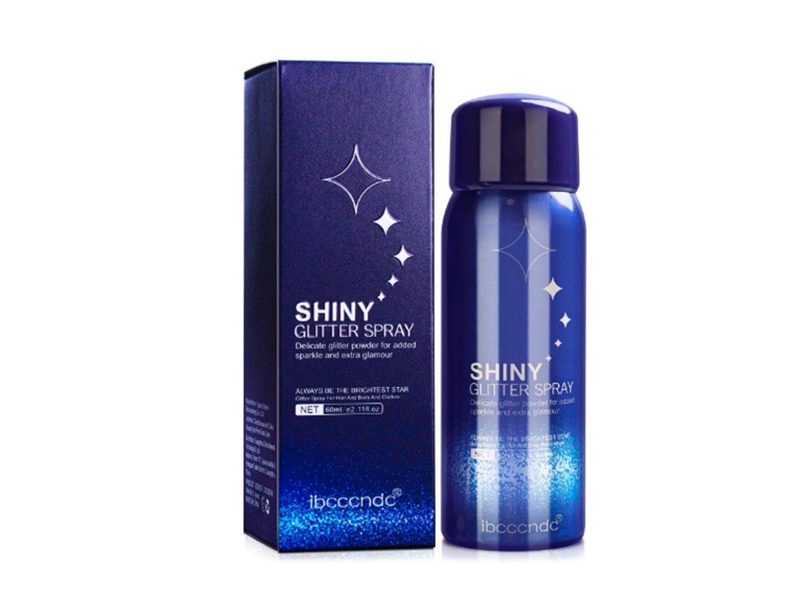 Ibcccndc 60ml Spray De Brillo Estrella Corporal Para Fiesta De Nocheclub