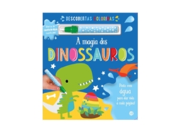 Livro A Magia dos Dinossauros Livro de Atividades com Oferta de Caneta Especial de Make Believe Ideas (Português - Capa Dura)