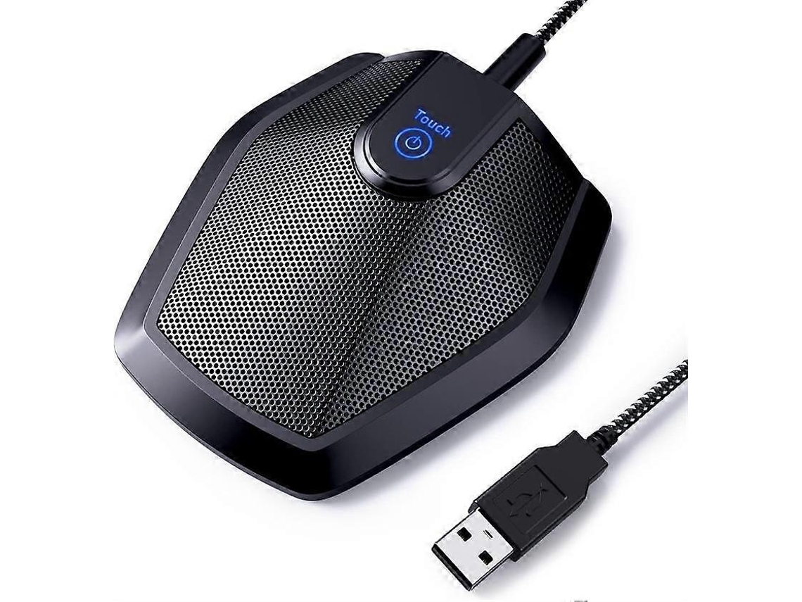 Microfone Usb Para Pc, Negru