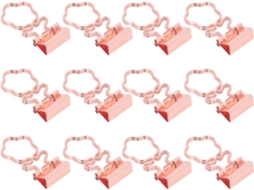 Clipes de papel em ouro rosa Fofos para casa, escola e escritório, 100 unidades, pequenos clipes de papel de metal.