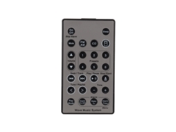 Controle Remoto De Substituição Para Player Musical Wave B1 (cinza)