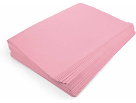 Papel Seda WEROLA (Rosa - 50 x 70 cm 520 Unidades)