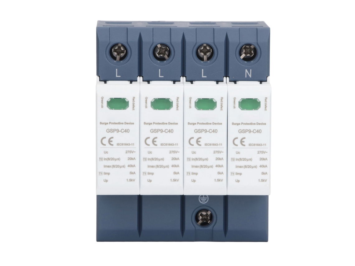 Laxiscreed Dispositivo De Proteção Contra Sobretensões 40ka 4p Para Segurança Elétrica