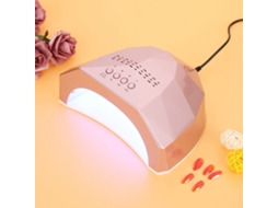 Lâmpada De Unhas De 48w (48w Sensoriamento Inteligente Ouro Rosa) + Eoocoo