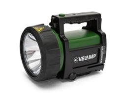 Foco De Mão Led Recarregável Velamp Doomster Power 5 W 350 Lm Preto