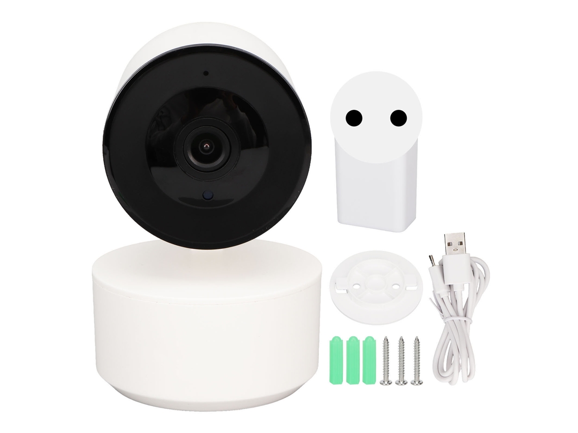 Câmera Inteligente De Casa Hd 1296p Sem Fio Visão Noturna Vigilância Interna 100‑240v