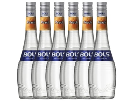 Schnapp Bols Peach Licor 70 cl (Caixa de 6 unidades)