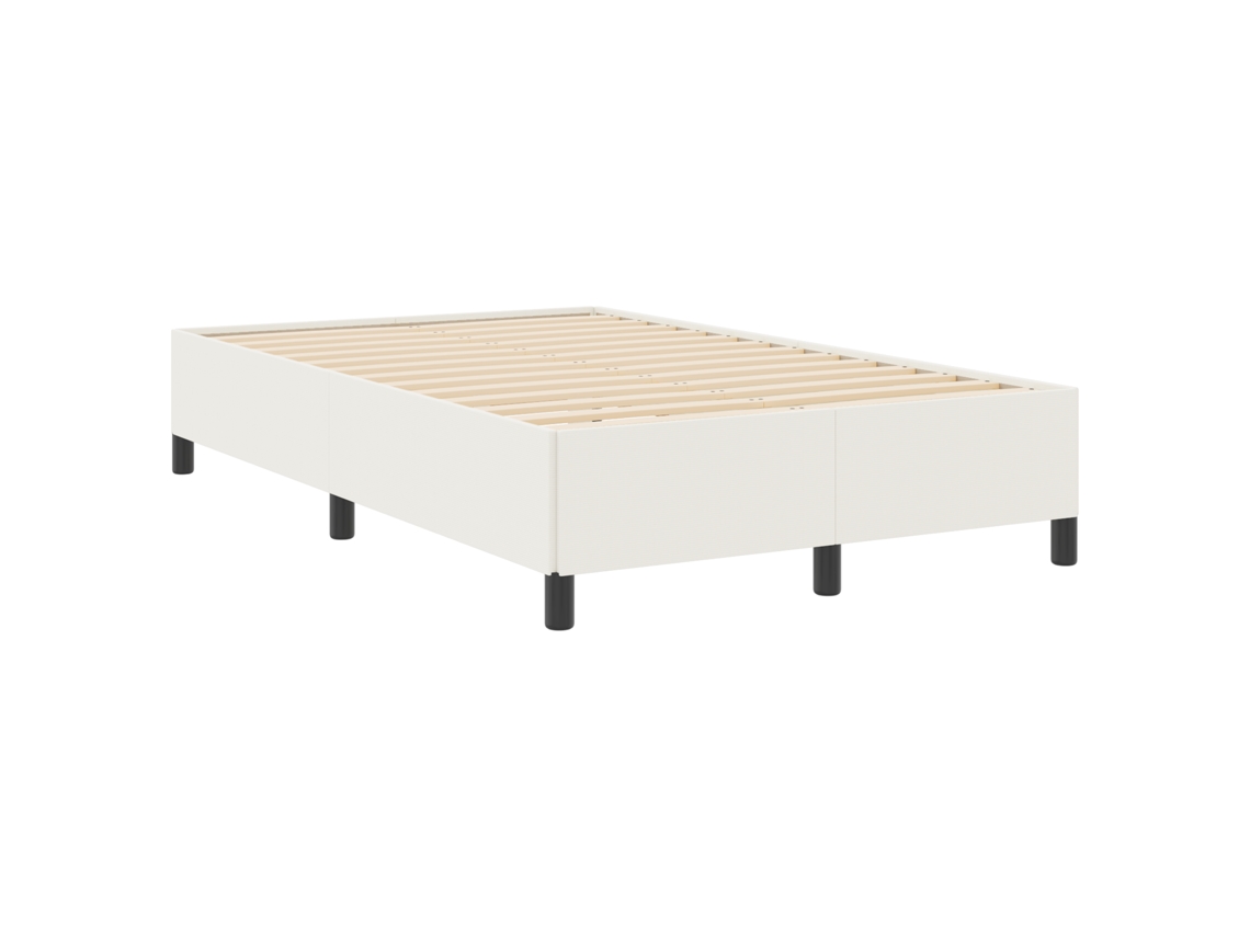 Conjunto 1 Cama Box Vidaxl Creme Cordão (120 X 190 Cm)