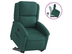 Stand Up Recliner Chair, Stand Up Recliner Chairs Vidaxl Verde Tecido