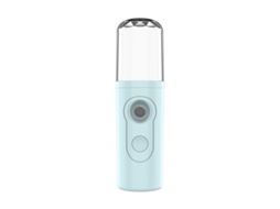 Beleza Facial Vaporizador De Viagem Umidificador Mini Vapor Facial Portátil Pulverizador Facial Instrumento Hidratante Azul Bestvite