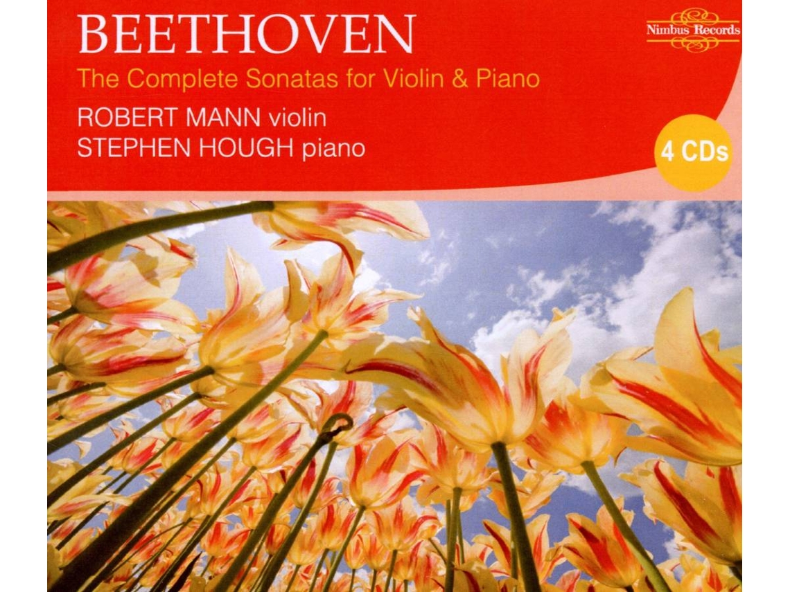 CD Mann,Robert/Hough,Stephen - Sonatas for Violin & Piano (4CDs)
