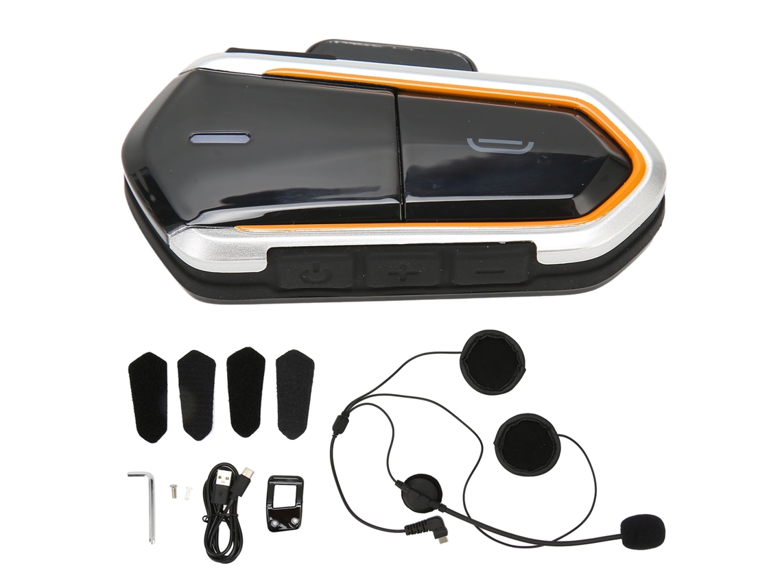 Fone Bluetooth Capacete Moto Cancelamento Ruído Ip54